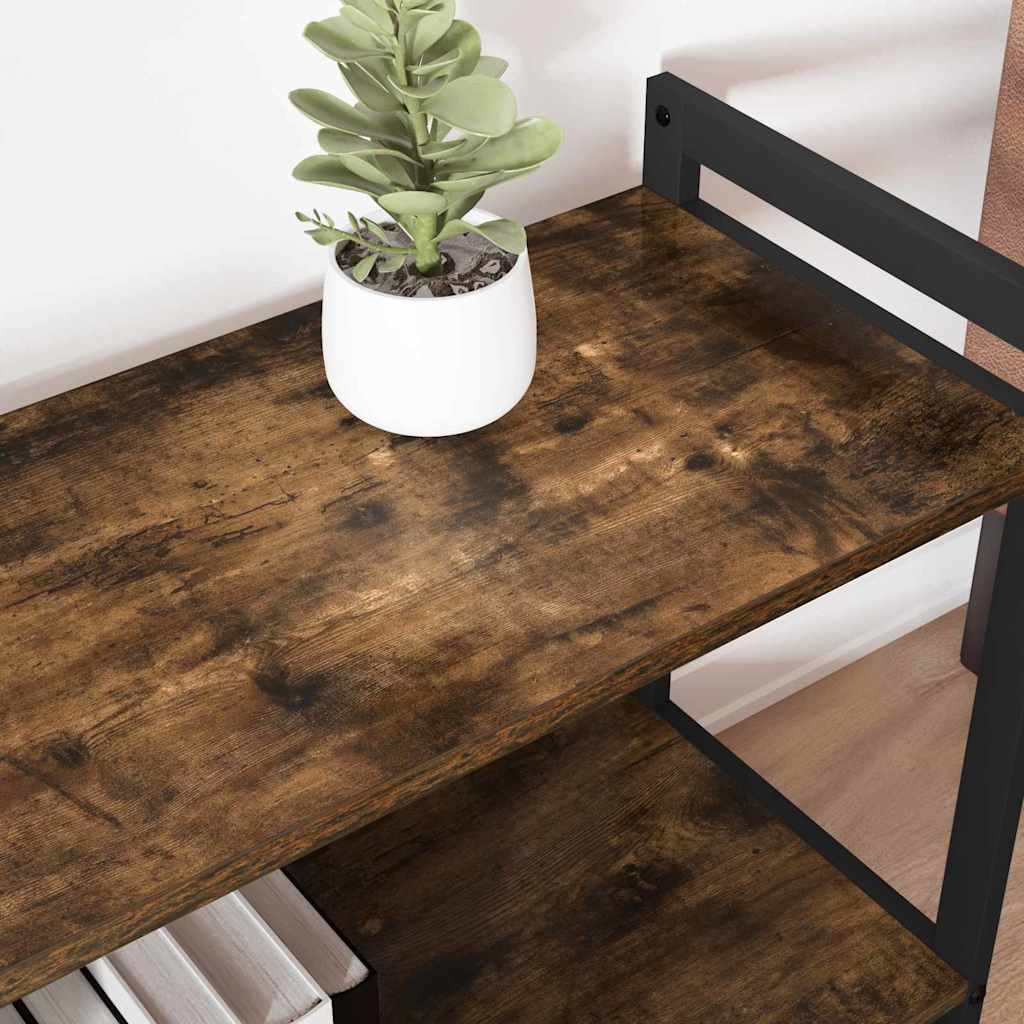 Bogreol Røget eg 60 x 30 x 50 cm Konstrueret træ
