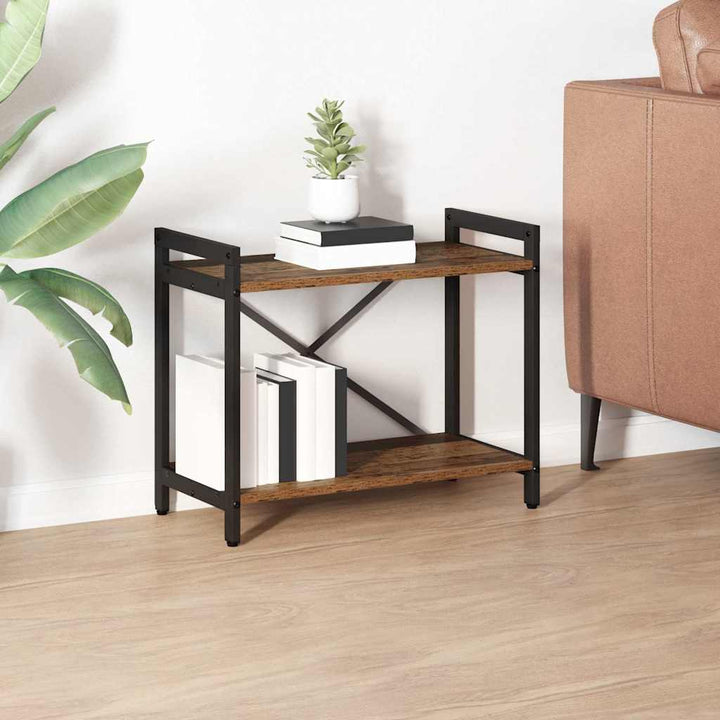 Bogreol Gammelt træ 60 x 30 x 50 cm Konstrueret træ