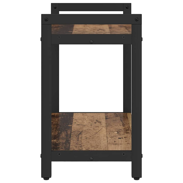 Bogreol Gammelt træ 60 x 30 x 50 cm Konstrueret træ