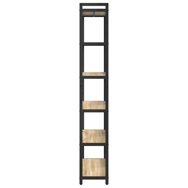 Bogreol Sonoma eg 80 x 30 x 189,5 cm Konstrueret træ