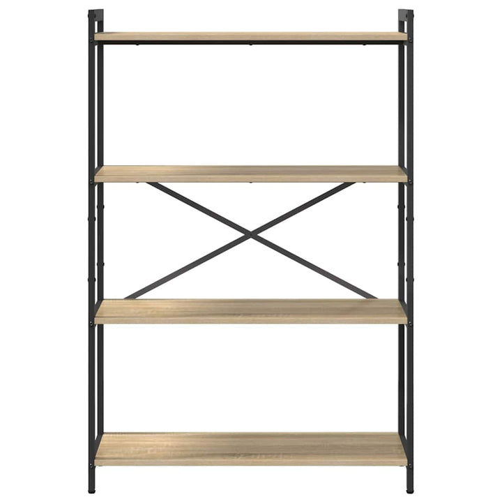 Bogreol Sonoma eg 80 x 30 x 120 cm Konstrueret træ