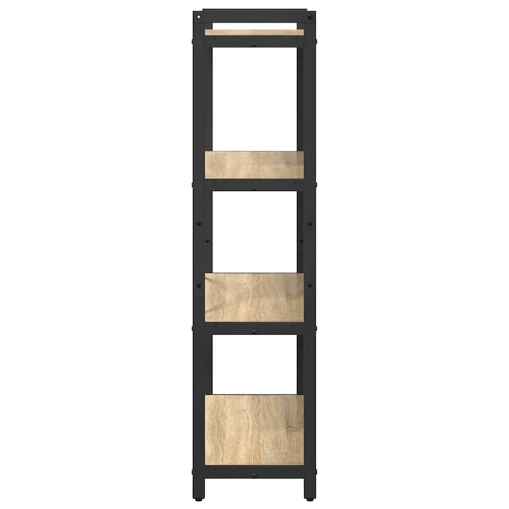Bogreol Sonoma eg 80 x 30 x 120 cm Konstrueret træ