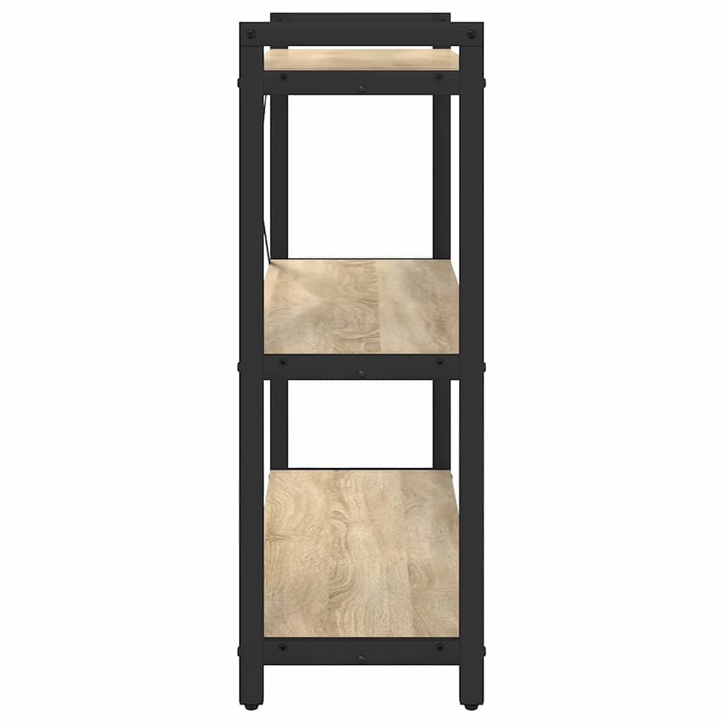 Bogreol Sonoma eg 80 x 30 x 85 cm Konstrueret træ