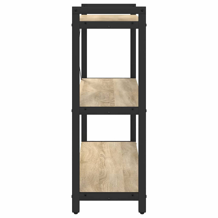 Bogreol 80 x 30 x 85 cm Konstrueret træ Sonoma eg
