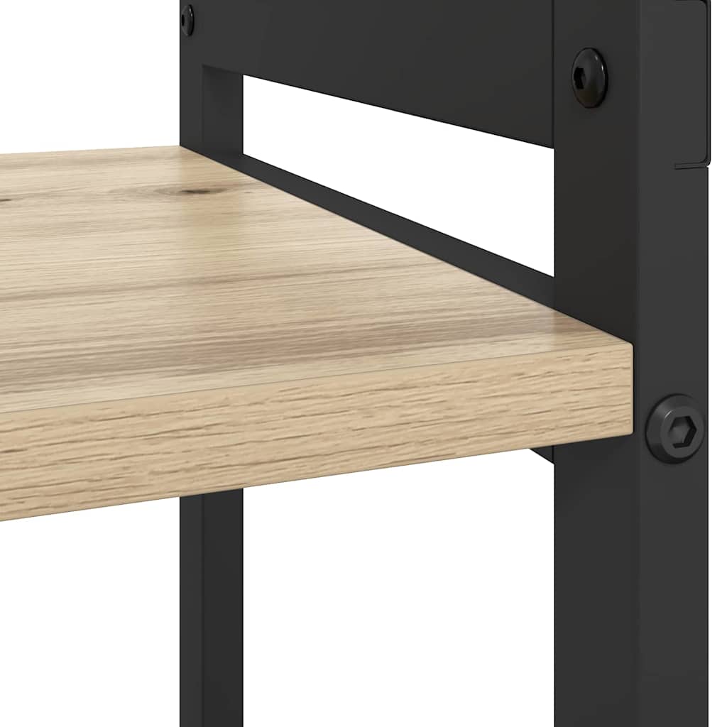 Bogreol Sonoma eg 80 x 30 x 50 cm Konstrueret træ