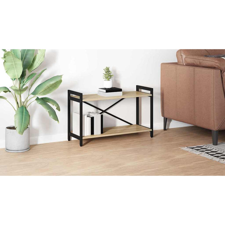 Bogreol Sonoma eg 80 x 30 x 50 cm Konstrueret træ