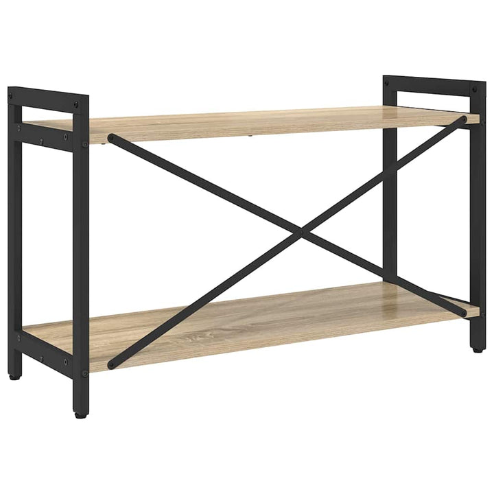 Bogreol Sonoma eg 80 x 30 x 50 cm Konstrueret træ