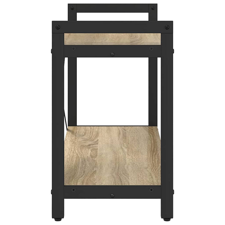 Bogreol Sonoma eg 80 x 30 x 50 cm Konstrueret træ