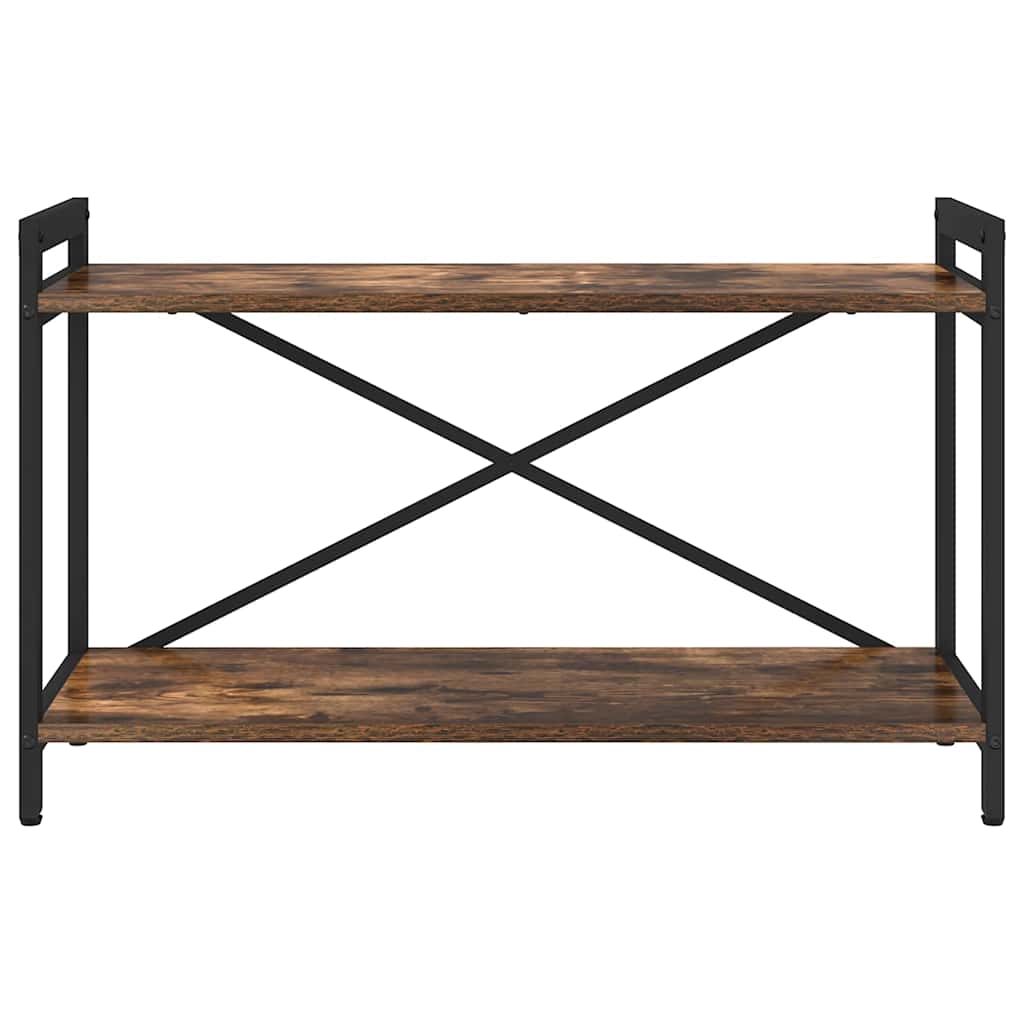 Bogreol Røget eg 80 x 30 x 50 cm Konstrueret træ