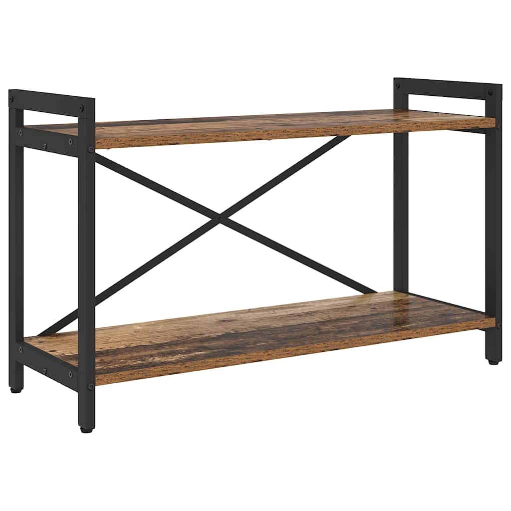 Bogreol Gammelt træ 80 x 30 x 50 cm Konstrueret træ