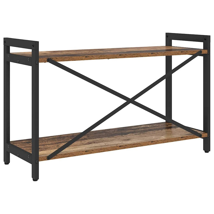 Bogreol Gammelt træ 80 x 30 x 50 cm Konstrueret træ