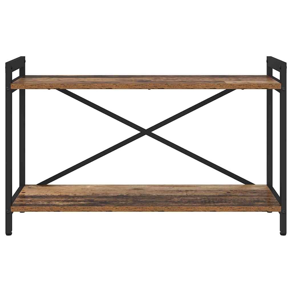 Bogreol Gammelt træ 80 x 30 x 50 cm Konstrueret træ
