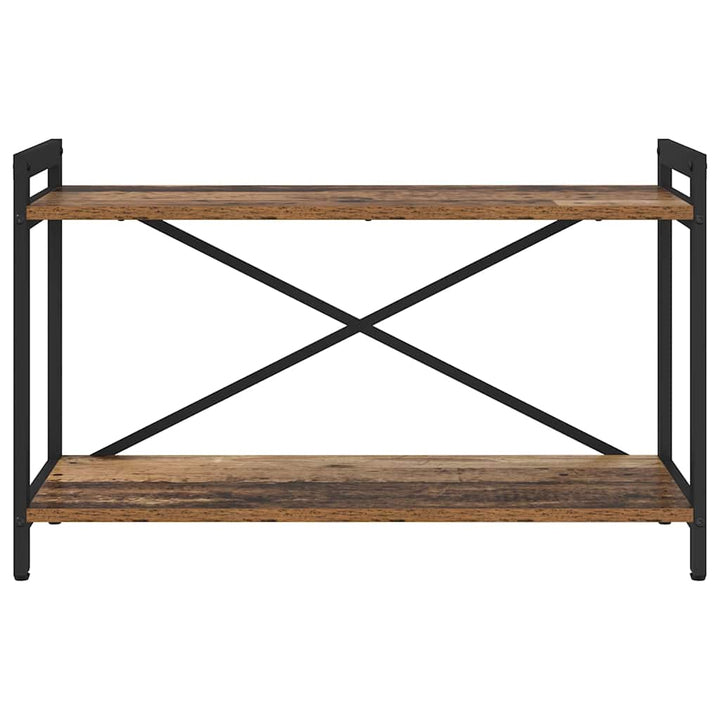 Bogreol Gammelt træ 80 x 30 x 50 cm Konstrueret træ