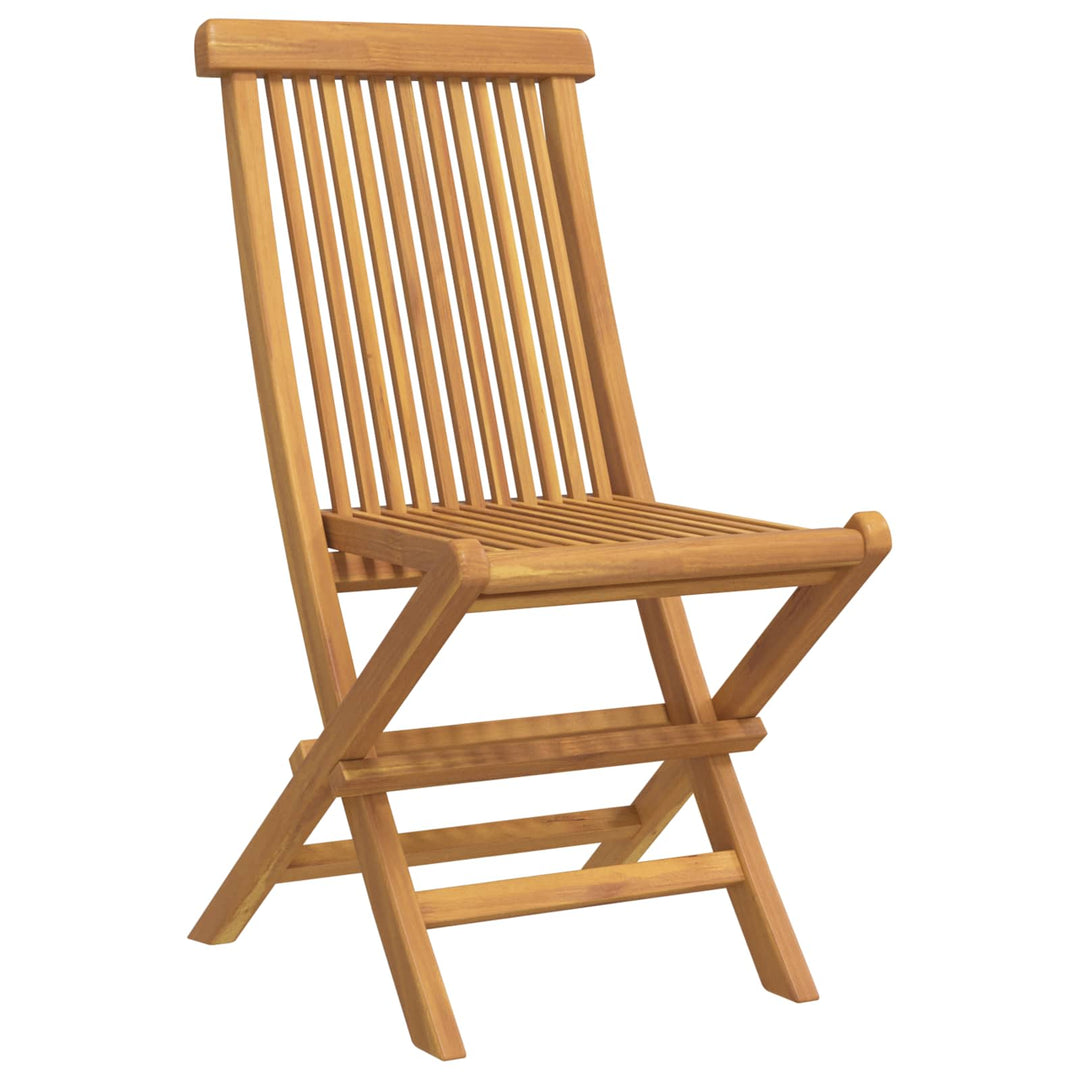 Have Spisebordssæt 5 pcs Brun Massiv Teaktræ