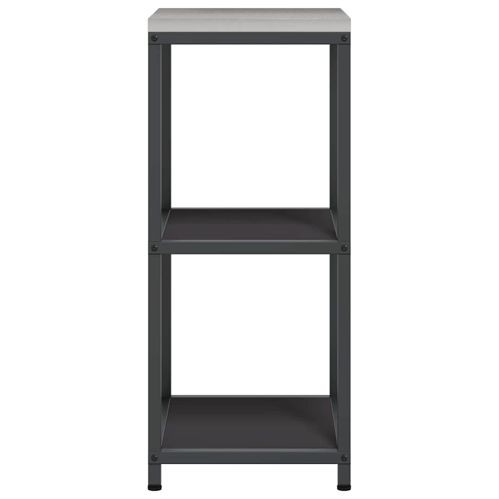 Køkkenopbevaring HATTEM Sort 40 x 50 x 92 cm Stål