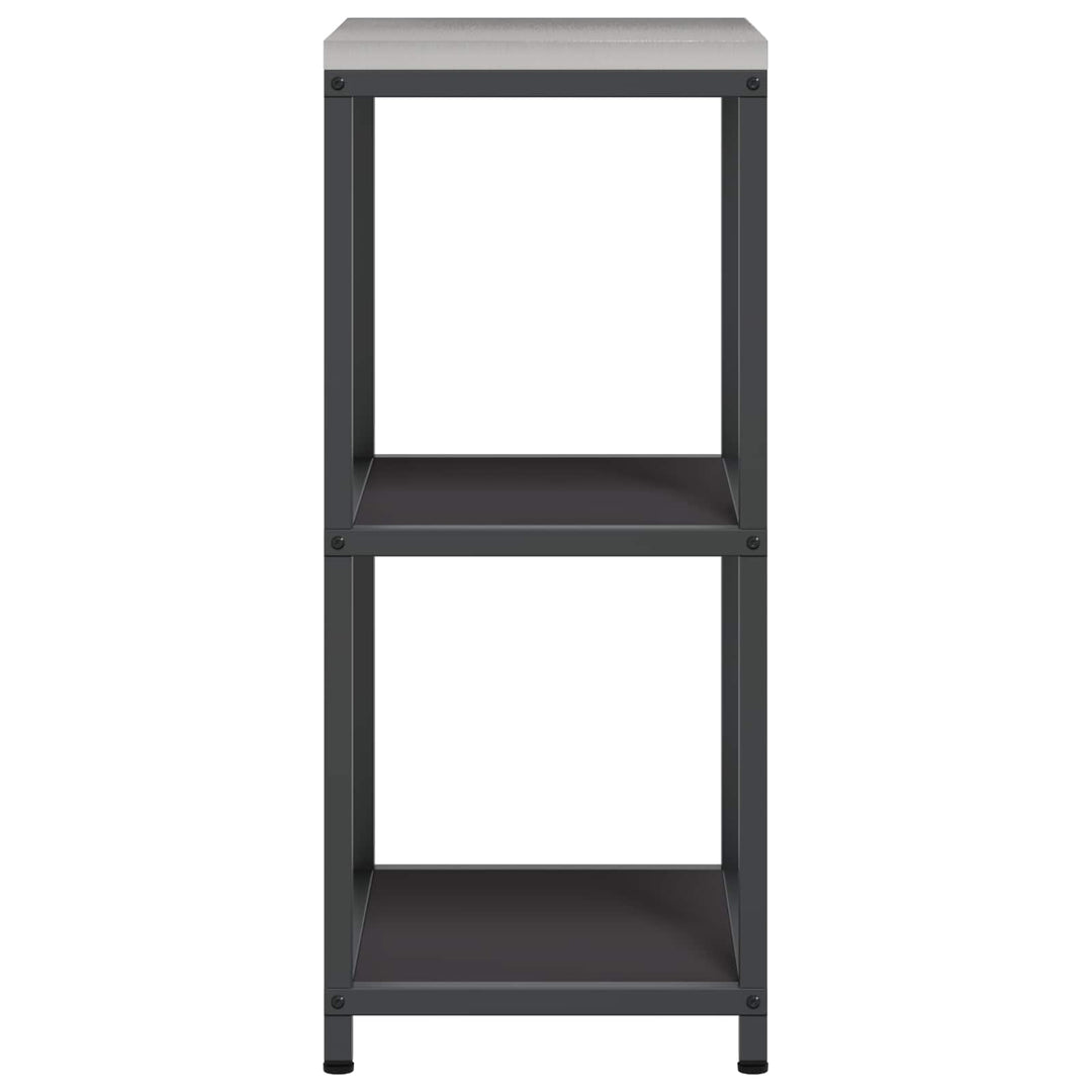 Køkkenopbevaring HATTEM Sort 40 x 50 x 92 cm Stål