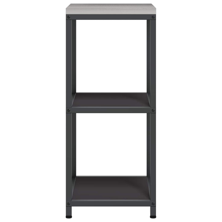 Køkkenopbevaring HATTEM Sort 40 x 50 x 92 cm Stål