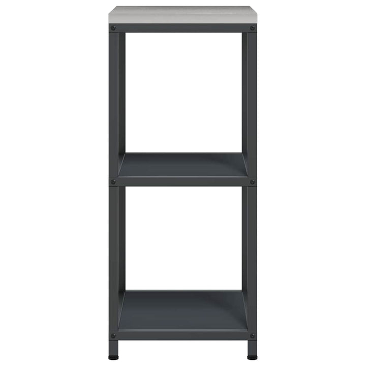 Køkkenopbevaring HATTEM Antracit 40 x 50 x 92 cm Stål