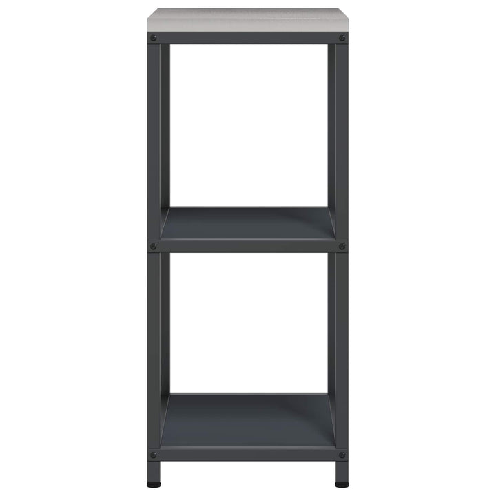 Køkkenopbevaring HATTEM Antracit 40 x 50 x 92 cm Stål