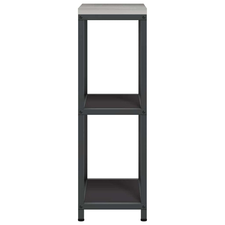 Køkkenopbevaring HATTEM Sort 30 x 50 x 92 cm Stål