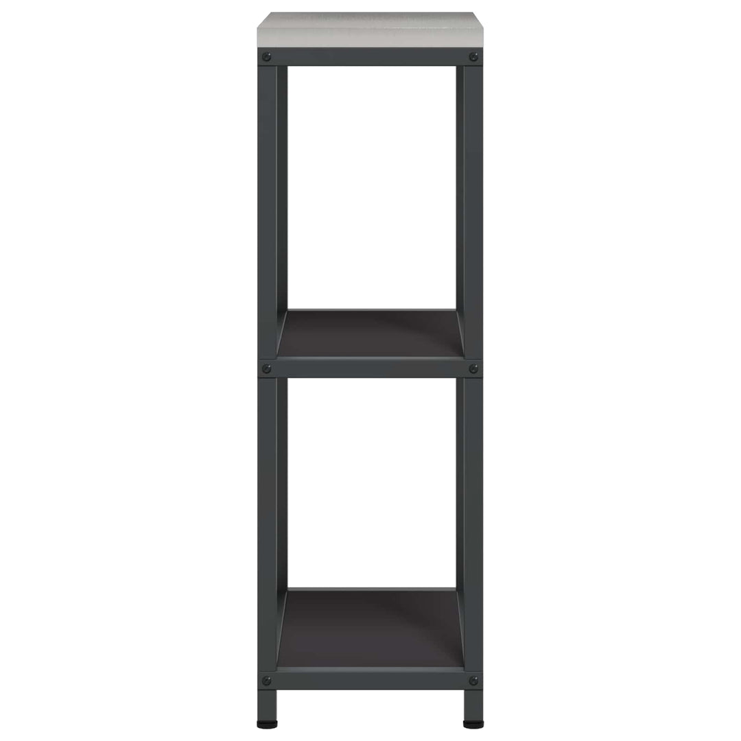 Køkkenopbevaring HATTEM Sort 30 x 50 x 92 cm Stål