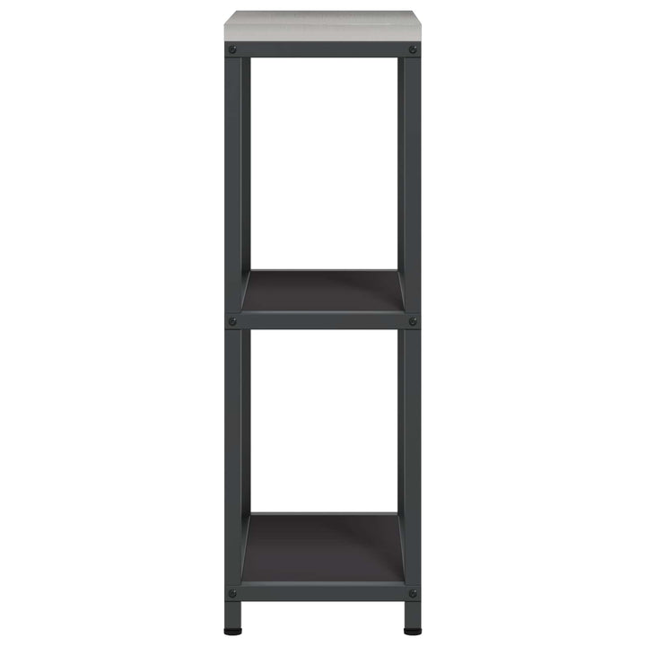 Køkkenopbevaring HATTEM Sort 30 x 50 x 92 cm Stål