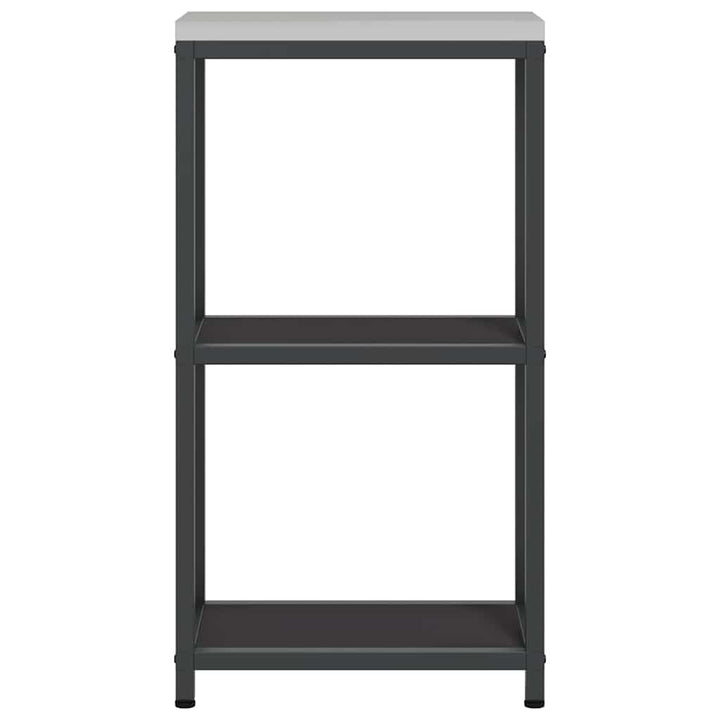 Køkkenopbevaring HATTEM Sort 30 x 50 x 92 cm Stål