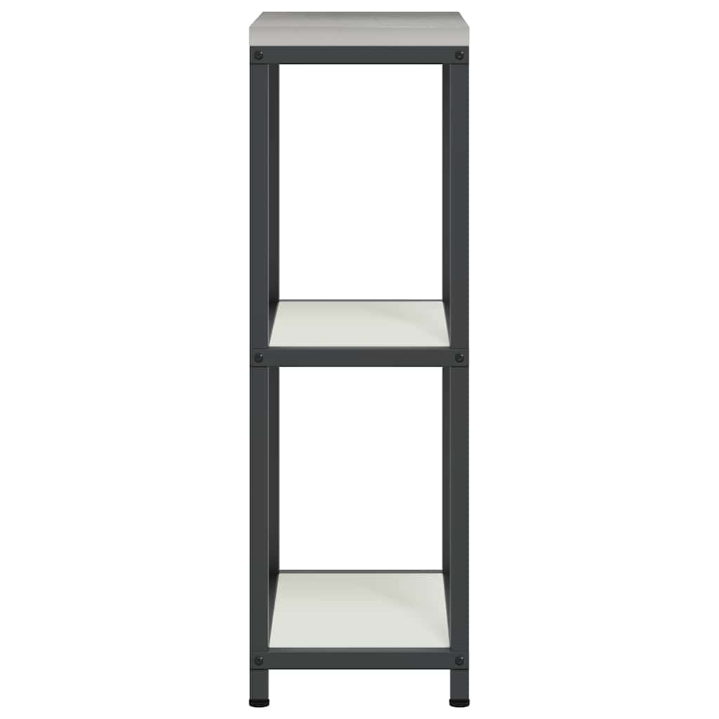 Køkkenopbevaring HATTEM Hvid 30 x 50 x 92 cm Stål