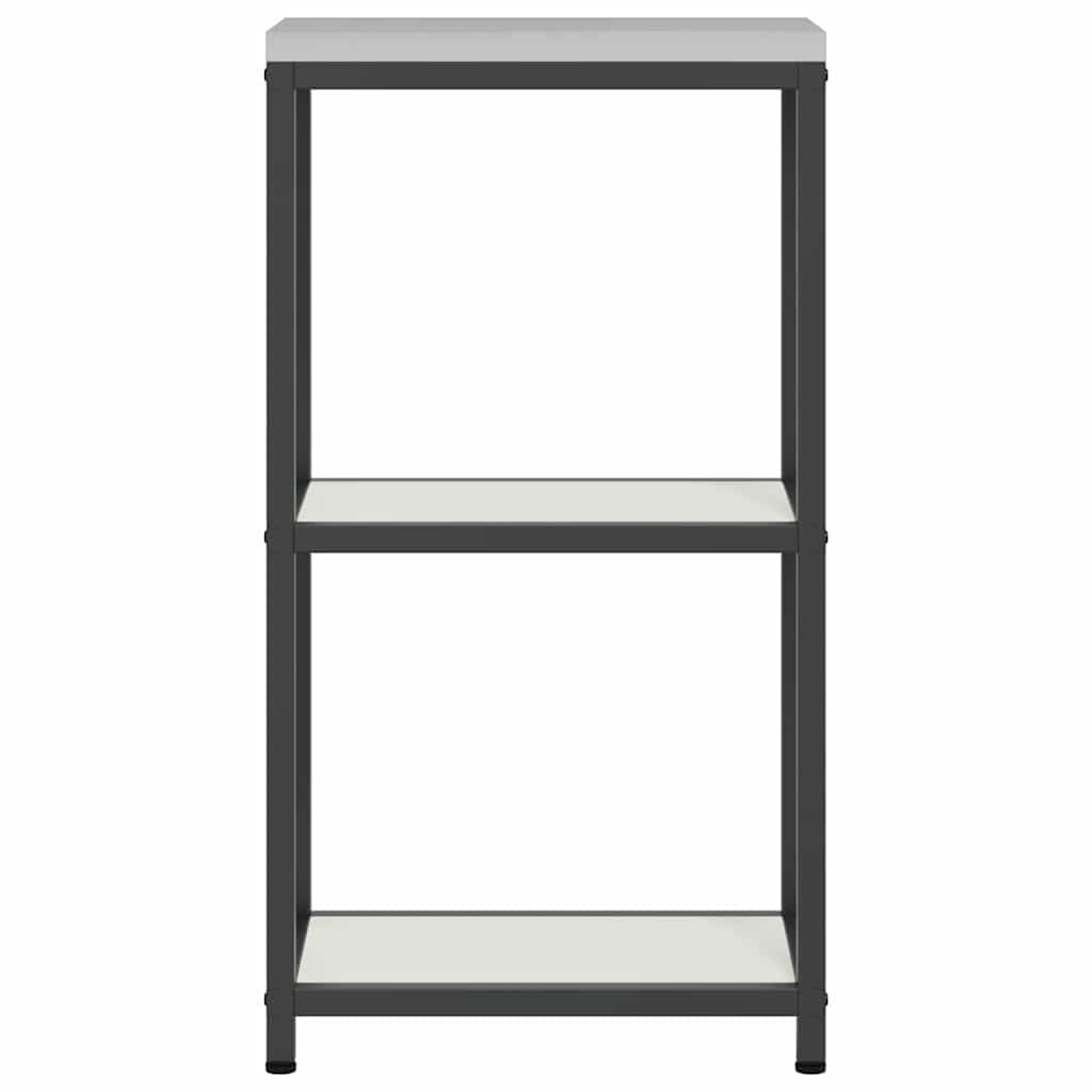 Køkkenopbevaring HATTEM Hvid 30 x 50 x 92 cm Stål