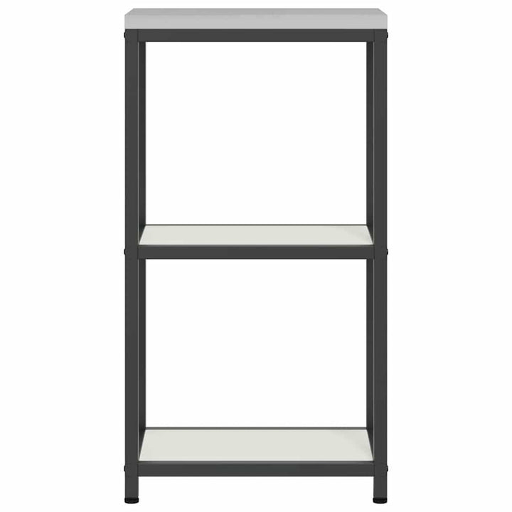 Køkkenopbevaring HATTEM Hvid 30 x 50 x 92 cm Stål