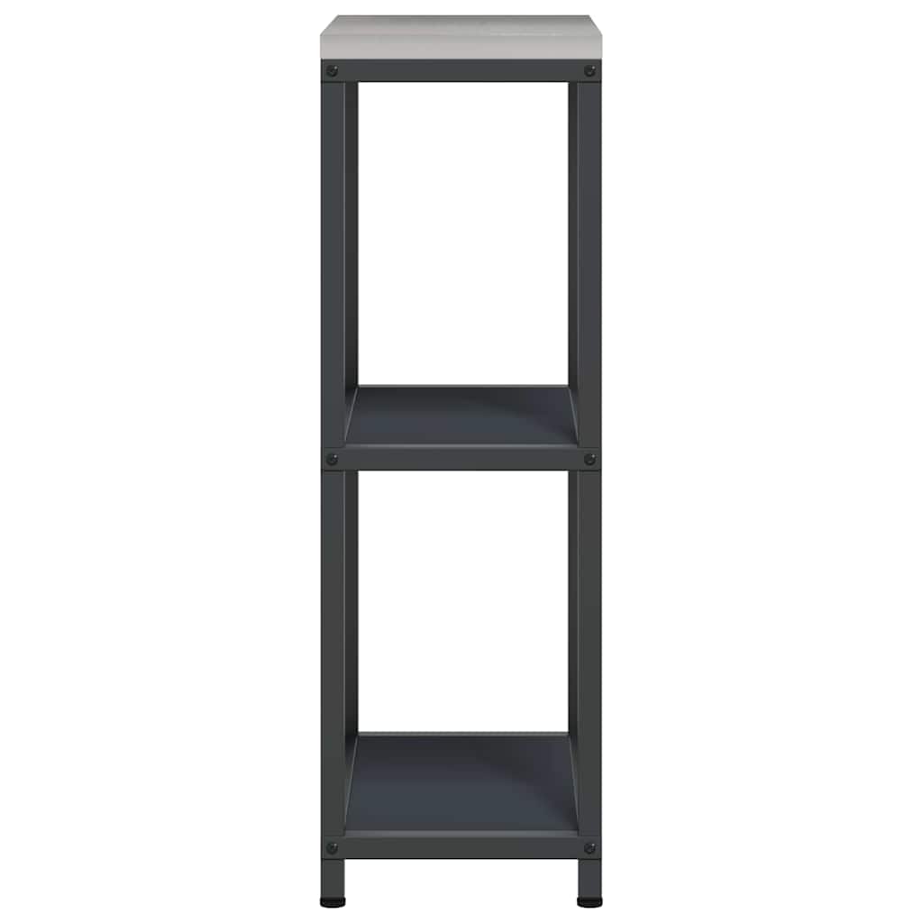 Køkkenopbevaring HATTEM Antracit 30 x 50 x 92 cm Stål