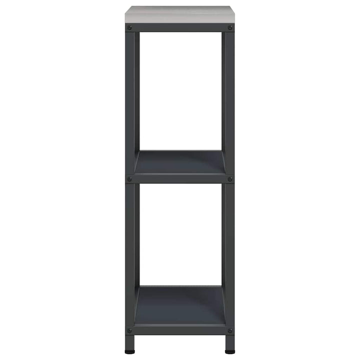 Køkkenopbevaring HATTEM Antracit 30 x 50 x 92 cm Stål