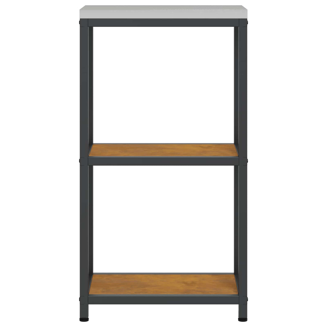 Køkkenopbevaring HATTEM Rusten 30 x 50 x 92 cm Stål