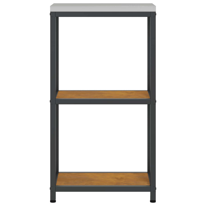 Køkkenopbevaring HATTEM Rusten 30 x 50 x 92 cm Stål