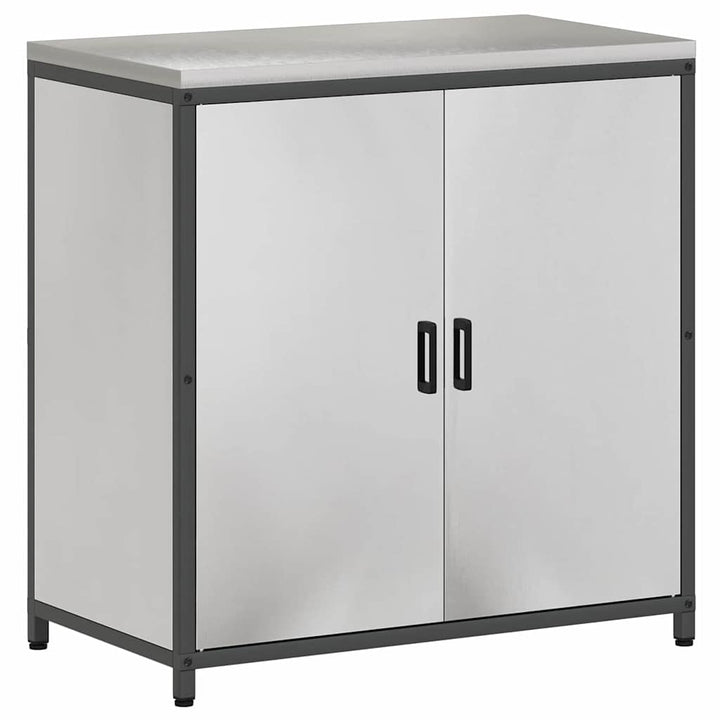 Køkkenopbevaring HATTEM Sølv 90 x 50 x 92 cm Stål
