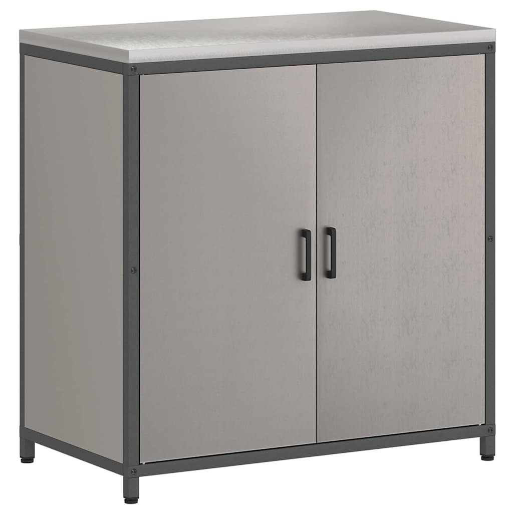 Køkken opbevaringsskab HATTEM Rusten 90 x 50 x 92 cm Stål