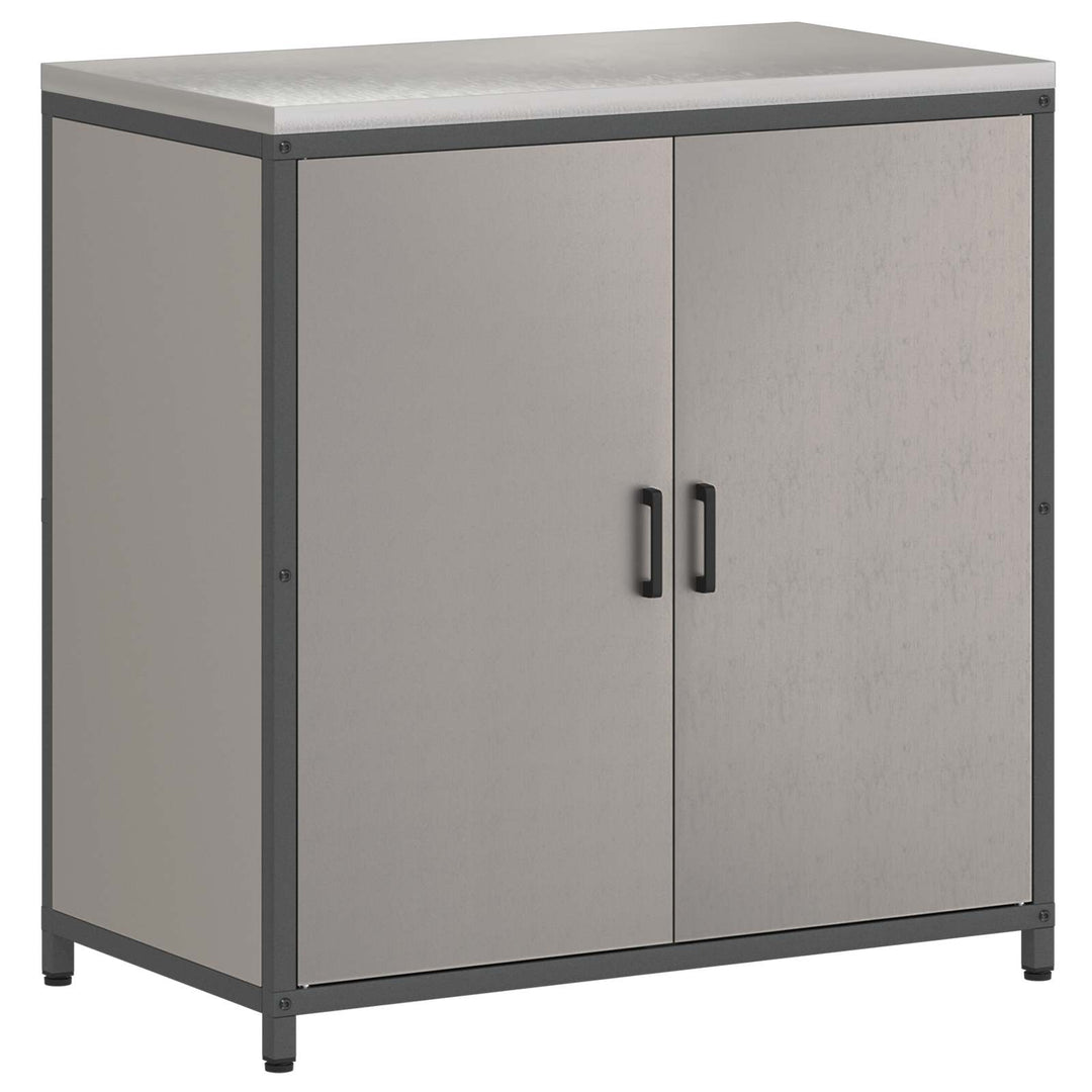 Køkken opbevaringsskab HATTEM Rusten 90 x 50 x 92 cm Stål