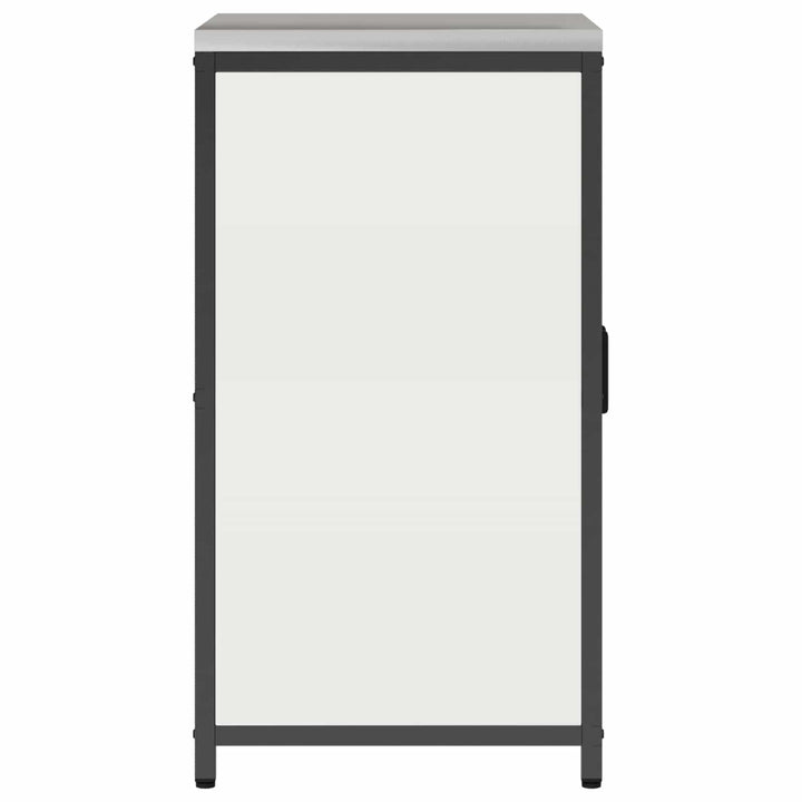 Køkken opbevaringsskab HATTEM Hvid 60 x 50 x 92 cm Stål