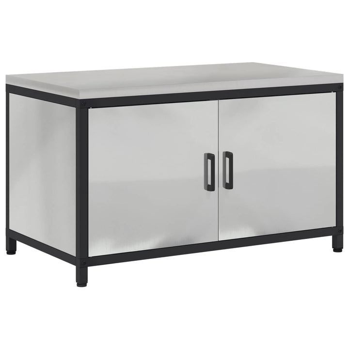 Køkkenopbevaring HATTEM Sølv 90 x 50 x 53 cm Stål