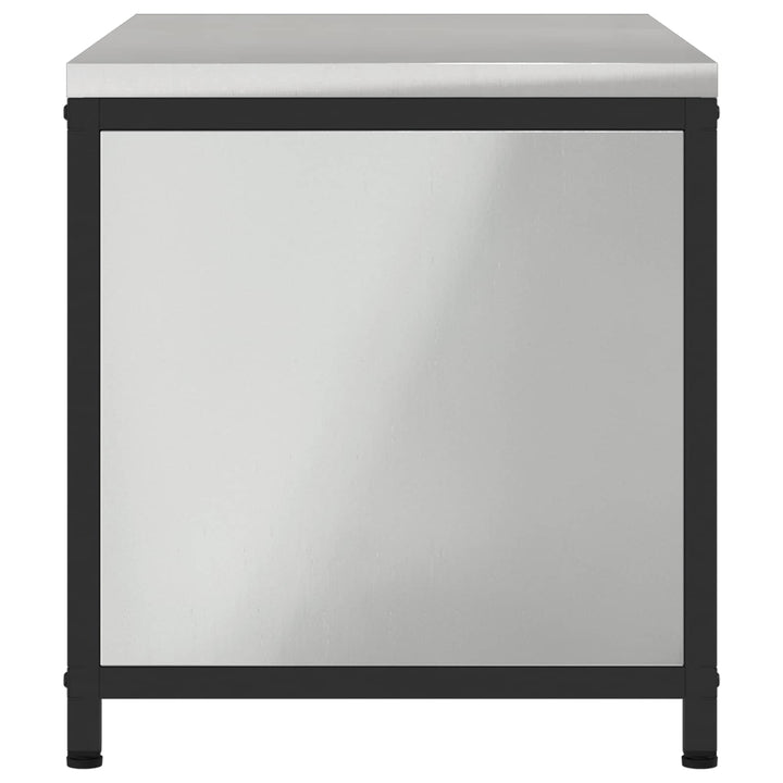 Køkkenopbevaring HATTEM Sølv 90 x 50 x 53 cm Stål