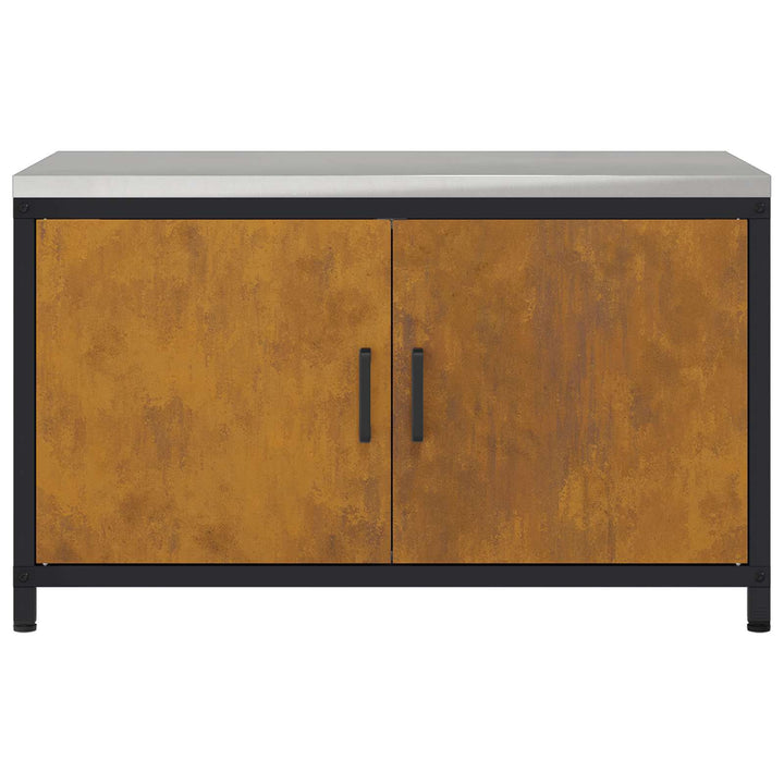 Køkkenopbevaring HATTEM Rusten 90 x 50 x 53 cm Stål