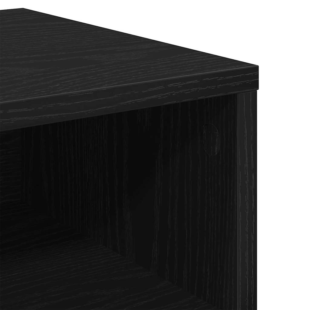 Natskab 2 stk. Sort eg 40 x 40 x 30 cm Konstrueret træ