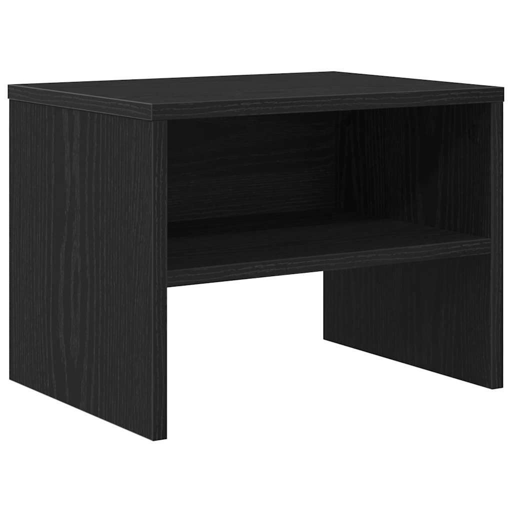 Natskab 2 stk. Sort eg 40 x 40 x 30 cm Konstrueret træ