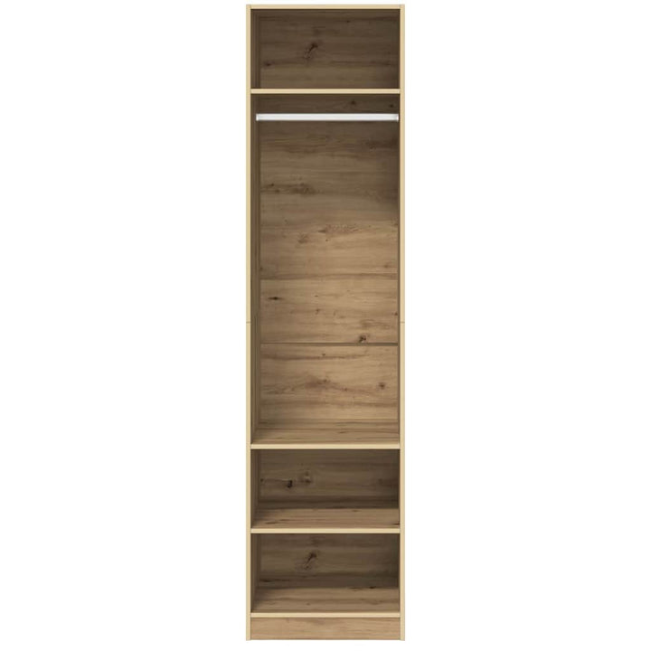 Garderobeskab Artisan Egetræ 50 x 50 x 200 cm Konstrueret træ