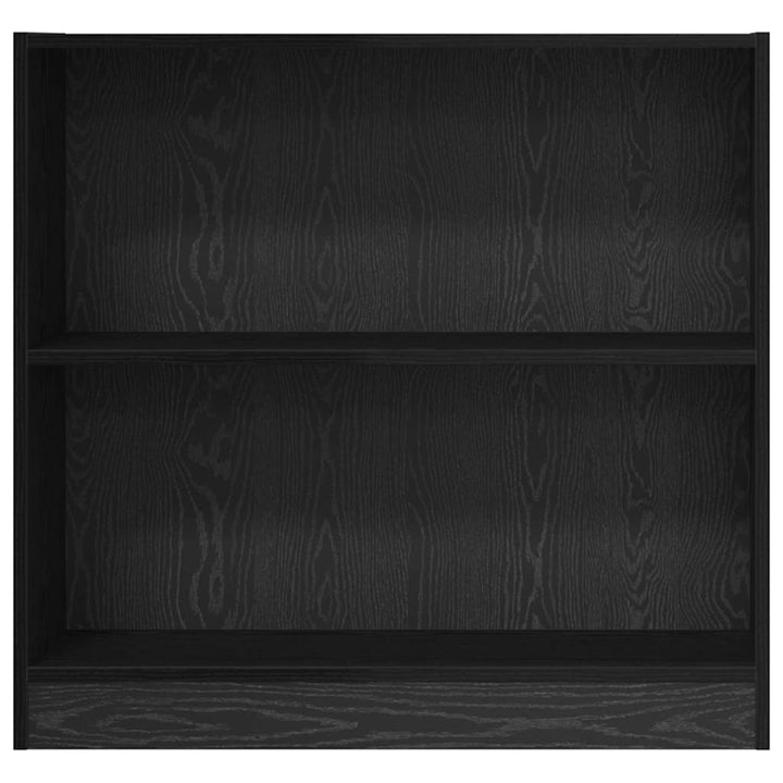 Bogreol Sort eg 80 x 24 x 76 cm Konstrueret træ