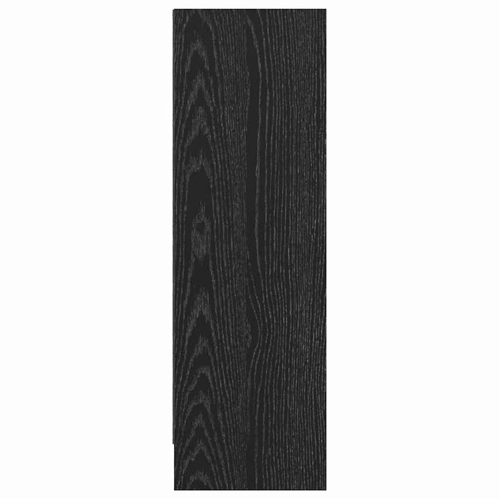 Bogreol Sort eg 80 x 24 x 76 cm Konstrueret træ