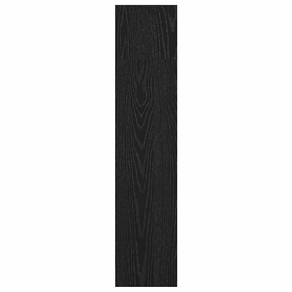 Bogreol Sort eg 80 x 24 x 109 cm Konstrueret træ