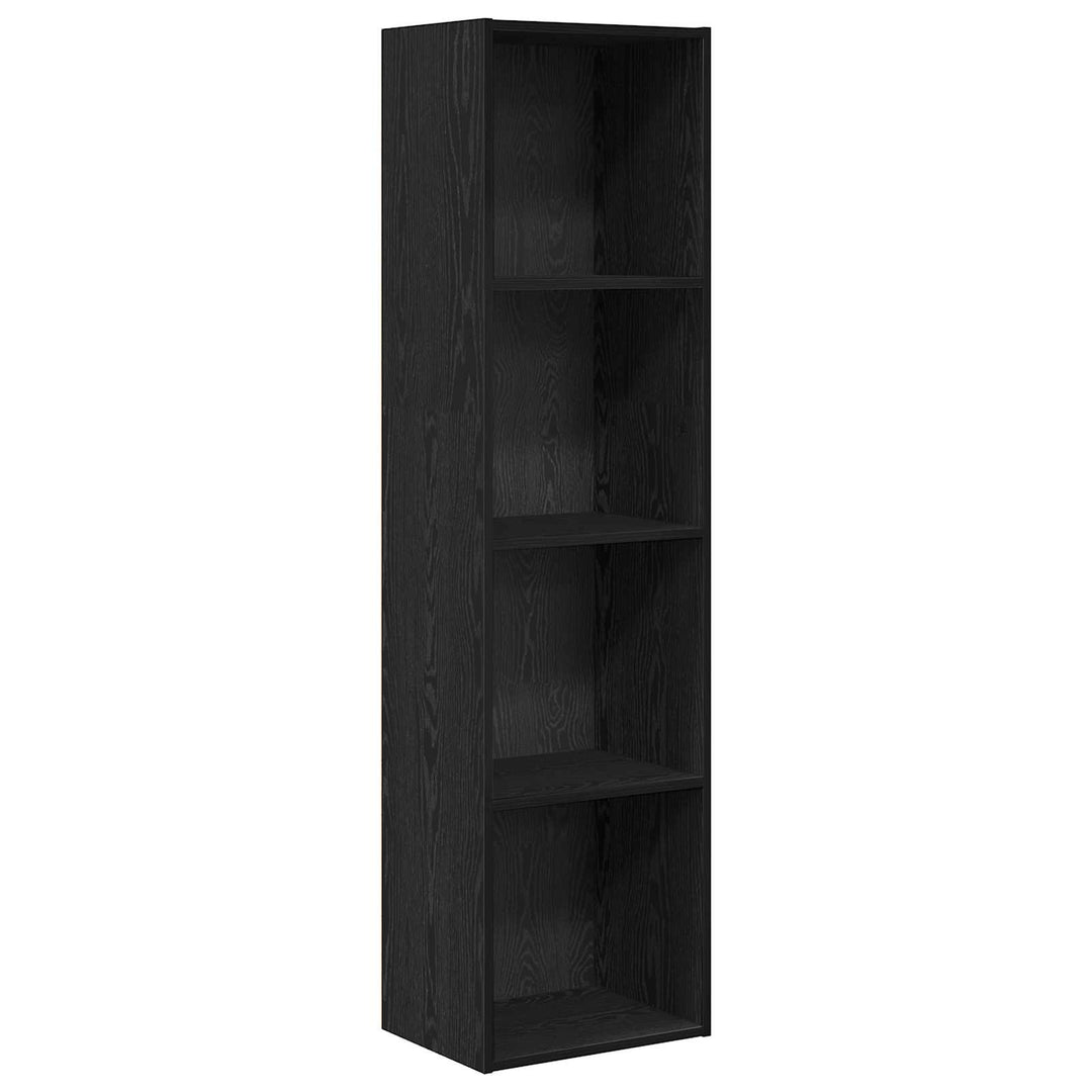 Bogreol Sort eg 40 x 30 x 152 cm Konstrueret træ
