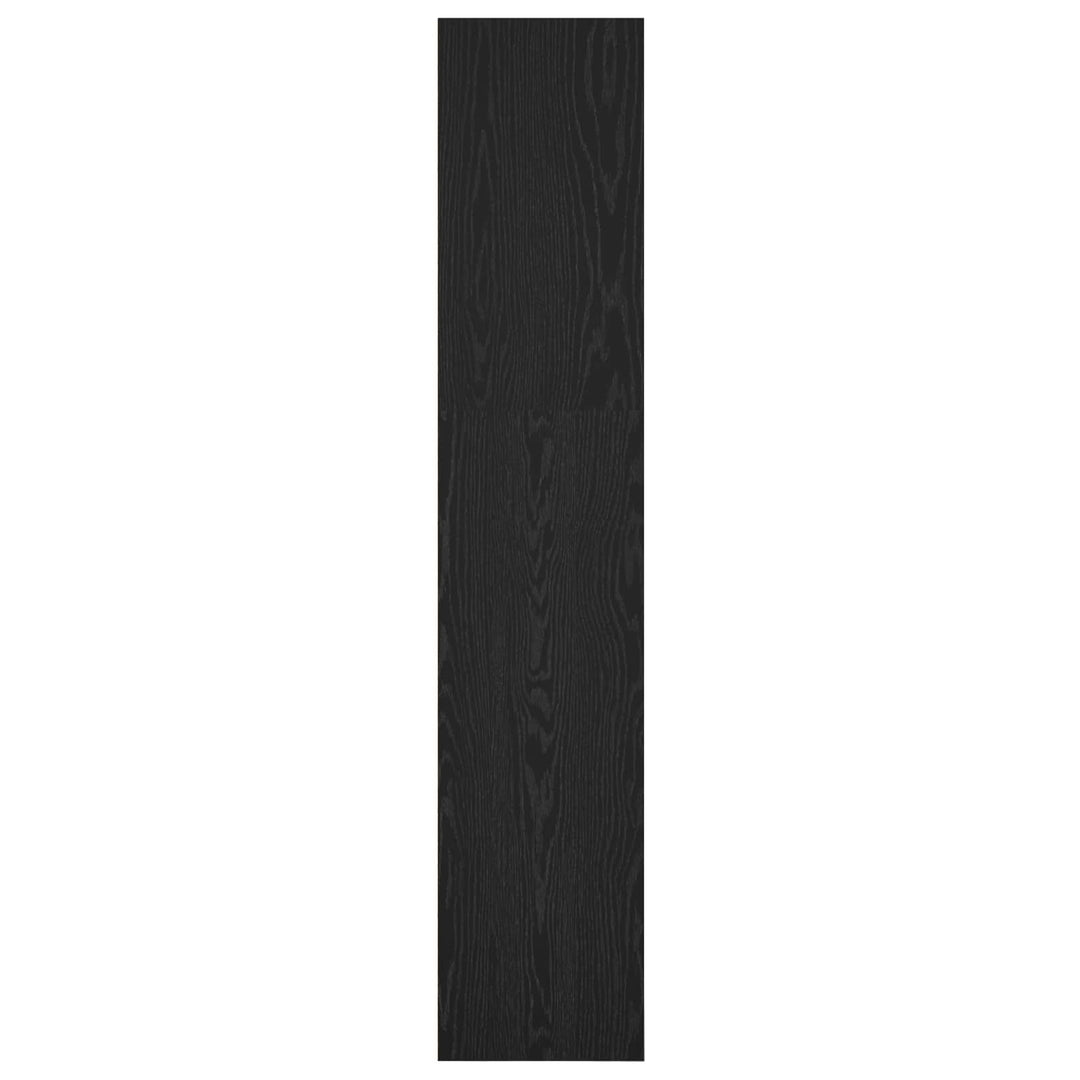 Bogreol Sort eg 40 x 30 x 152 cm Konstrueret træ