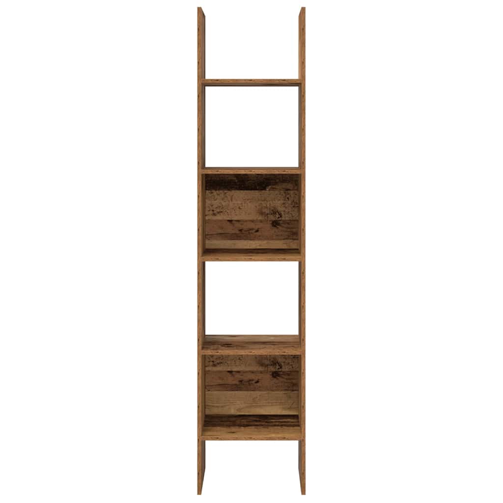 Bogskab Gammelt træ 40 x 35 x 180 cm Konstrueret træ